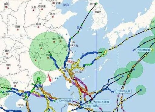 台州台风路径实时发布系统(台风一般在哪些地方出现？)
