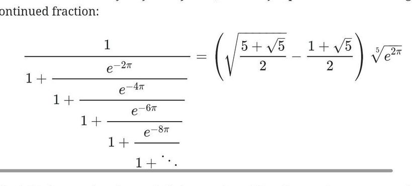 拉马努金公式(拉马努金圆周率计算公式？)