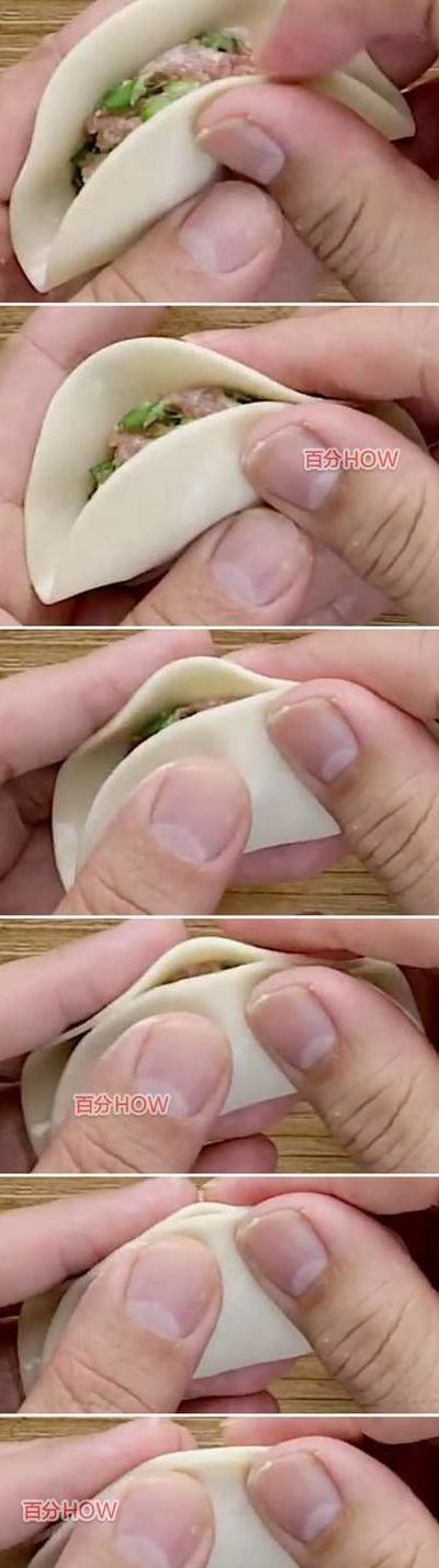 包饺子的手法（包饺子的手法视频教程正方形饺子皮）