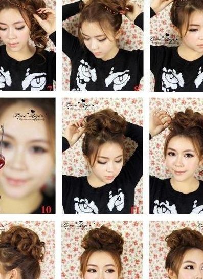 韩式发型教程（韩式发型教程视频）