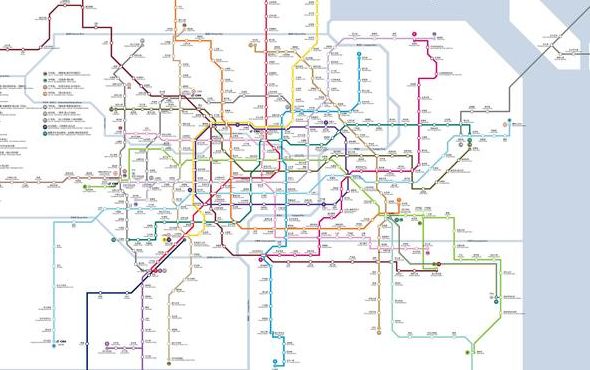 上海轨道交通规划图（上海轨道交通规划图2030版最新）