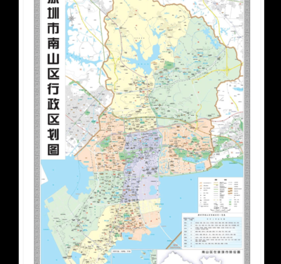 深圳市南山区地图（深圳市南山区地图2000年版）