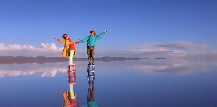 玻利维亚天空芝镜（玻利维亚天空芝镜盐湖）