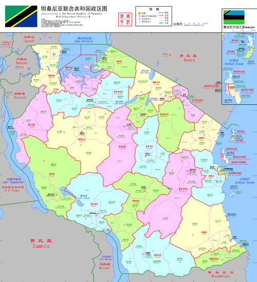 坦桑尼亚地图（坦桑尼亚地图高清中文版下载）