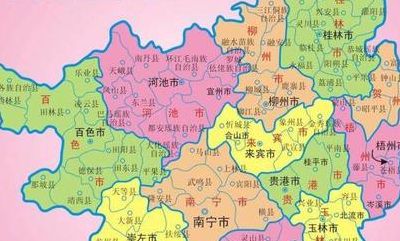 广西贺州市地图（广西崇左市地图）