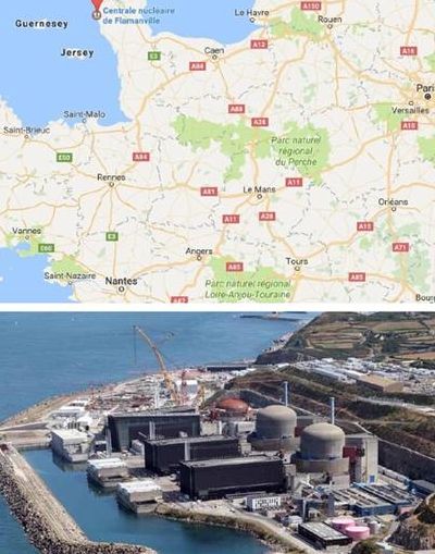 法国核电站（法国核电站建在比利时边境）