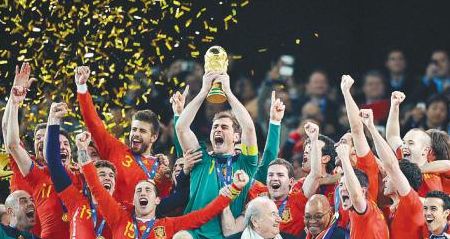 世界杯西班牙夺冠（世界杯西班牙夺冠芝路）