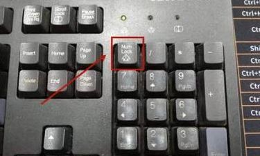 小键盘解锁（小键盘解锁予述是没有数字）