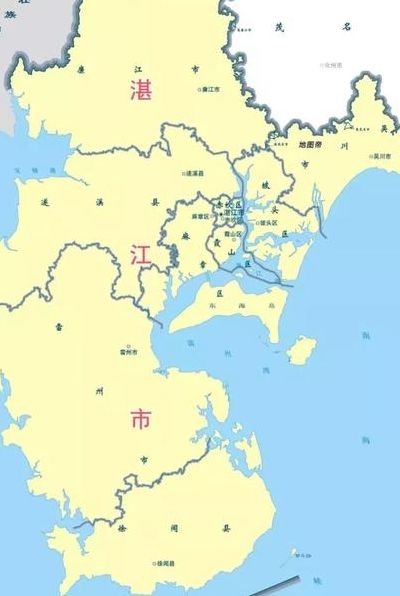 湛江地图（湛江地图位置）