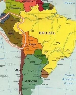 秘鲁地图（秘鲁地图位置）
