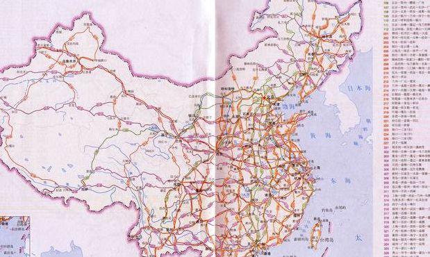 国道地图（中国国道地图）