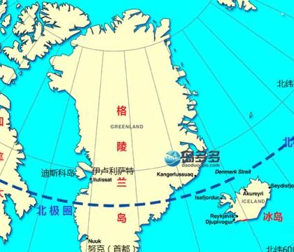 格陵兰岛是哪国的（格陵兰岛是哪国的州）