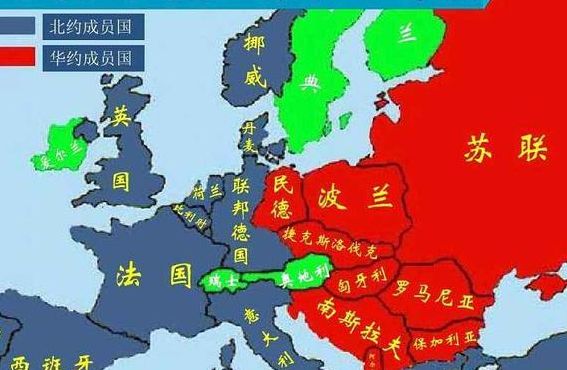 波兰地图（德国和苏联瓜分波兰地图）