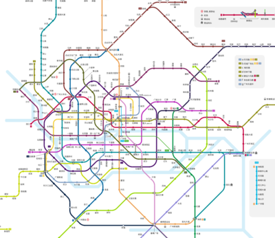 广州地铁分布图（广州地铁分布图2023年）